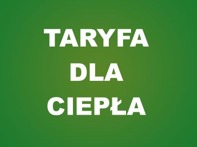 Taryfa dla ciepła